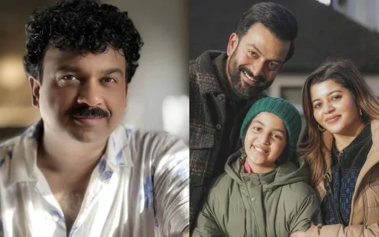 ‘എമ്പുരാനേ’ ഗാനം ആലപിച്ചത് പൃഥ്വിരാജിന്റെ മകൾ അലംകൃത എന്ന് ദീപക് ദേവ്