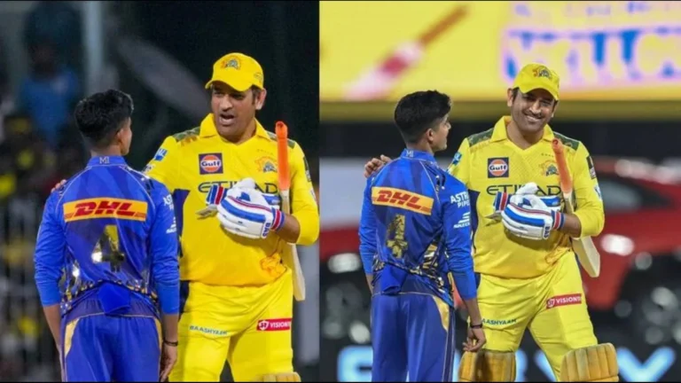 ചെന്നൈയെ വിറപ്പിച്ചു; വിഘ്‌നേഷ് പുത്തൂരിന് ധോണിയുടെ പ്രശംസ